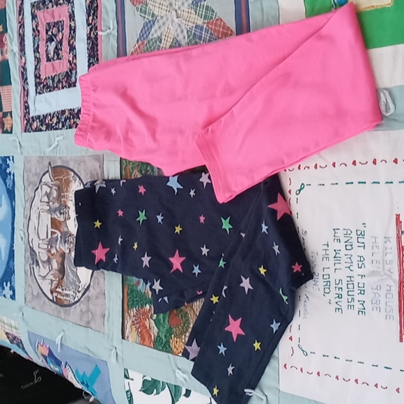 Bundle of Two, Big Girl's, Like New, Leggings, Size Large(10/12) - Picture 7 of 7